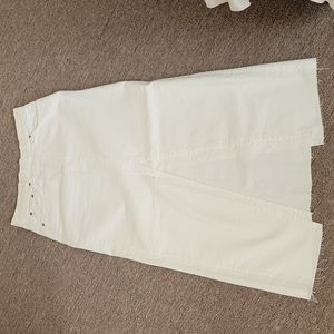 Special 90s edition White Jeans skirt